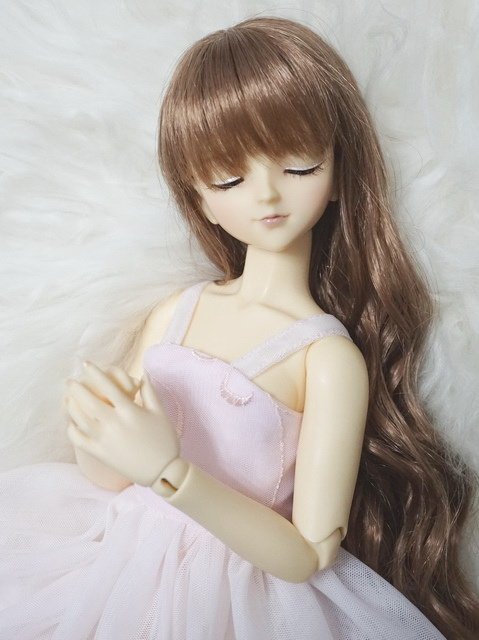 紫粉 &amp; 淡粉 &amp; 淺粉 蕾絲少女洋裝