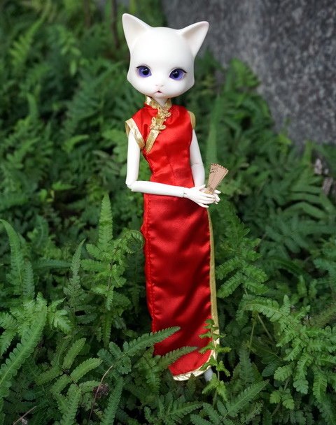 性感旗袍喵女