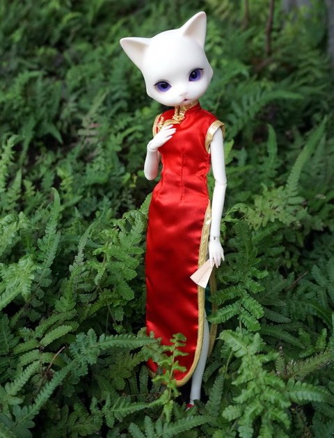 性感旗袍喵女