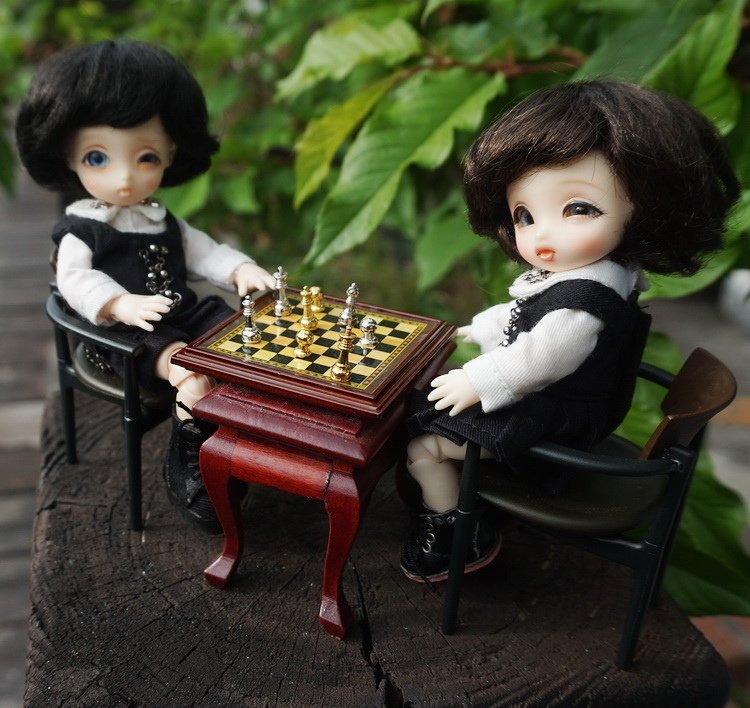 櫻花樹下的棋局