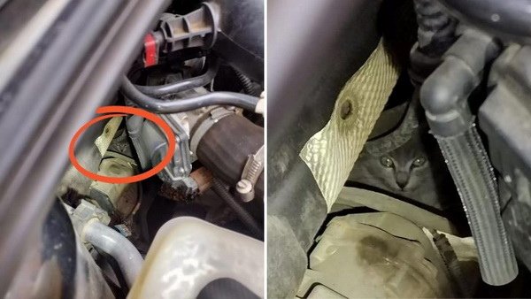 車開48公里引擎突傳噪音　手電筒照見「煤球」