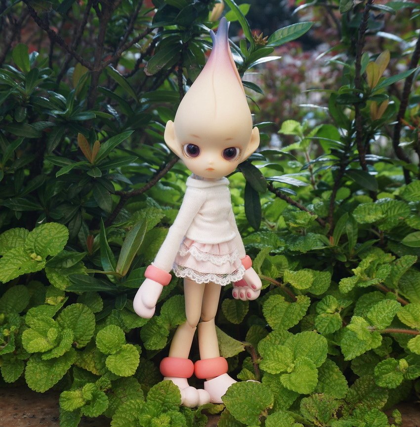 花精靈溜滑板