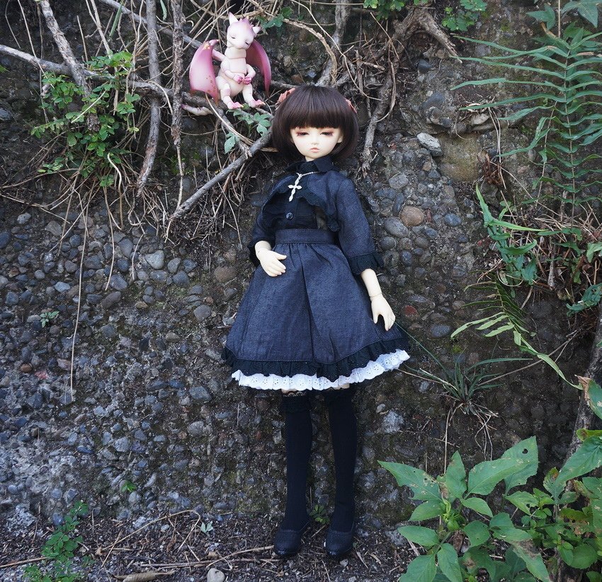 少女、飛龍與吊橋
