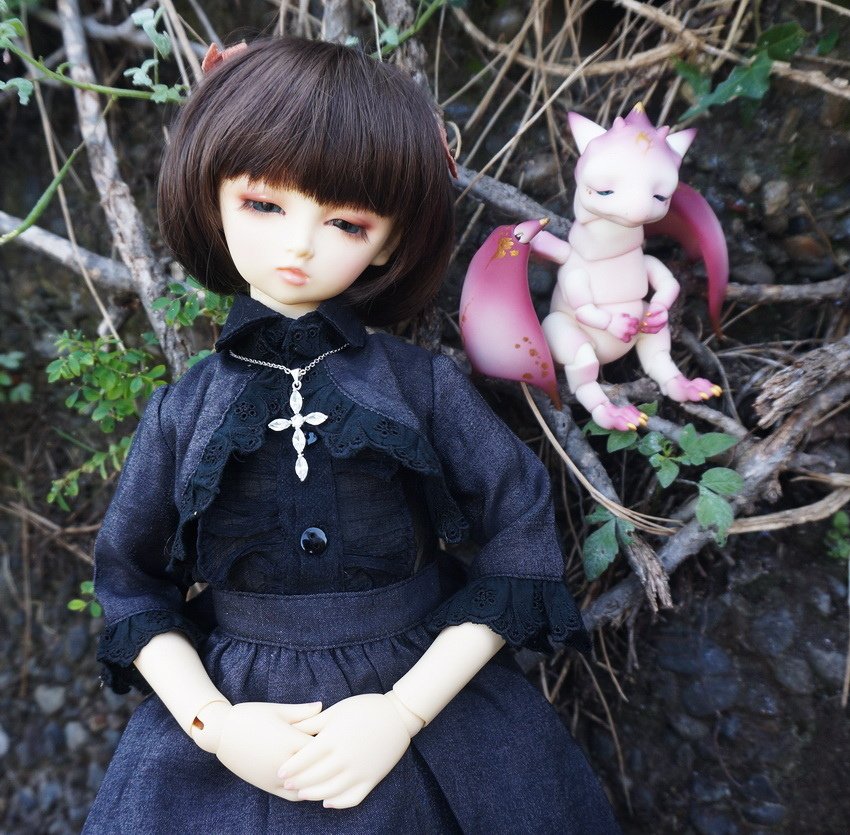 少女、飛龍與吊橋