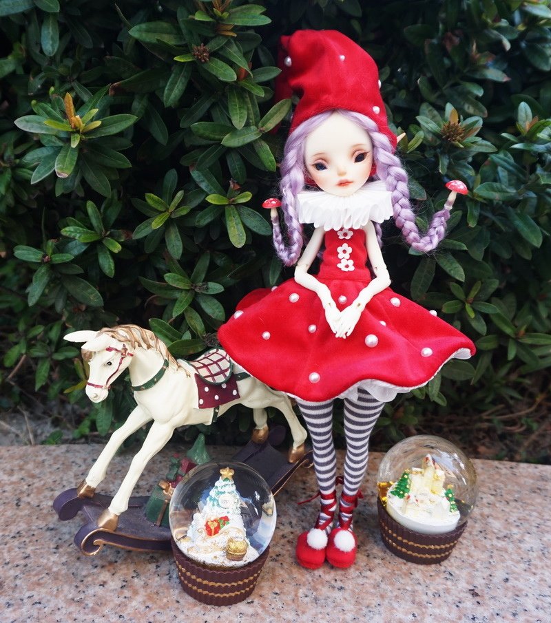聖誕蘑菇小妖精