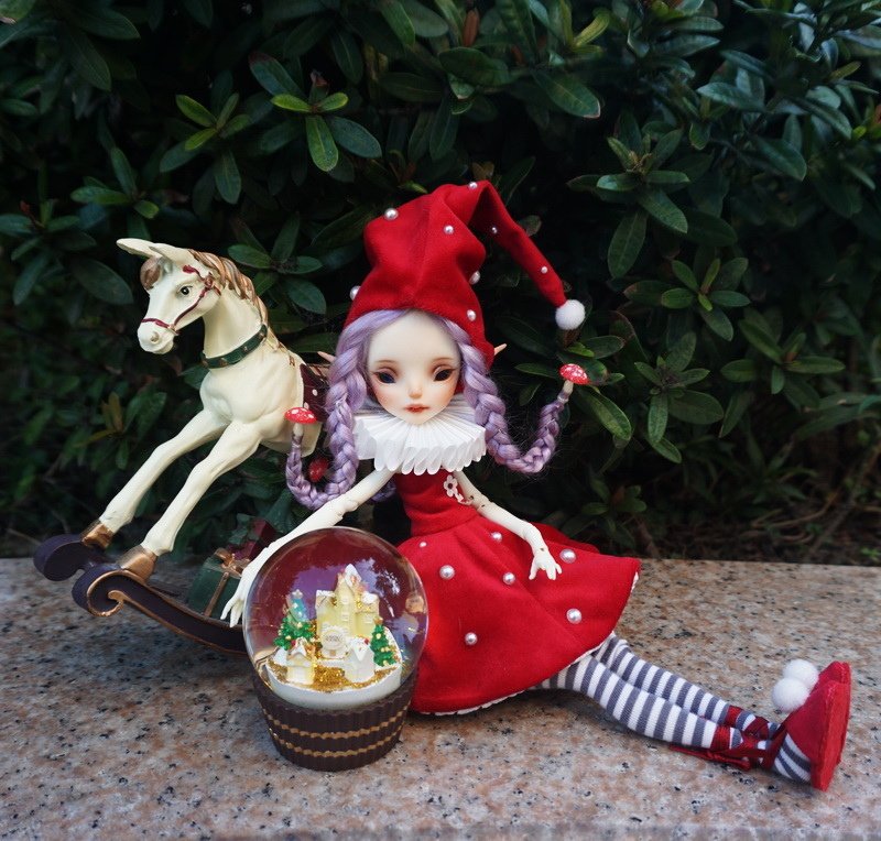 聖誕蘑菇小妖精