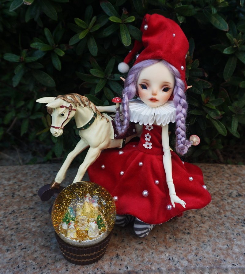 聖誕蘑菇小妖精
