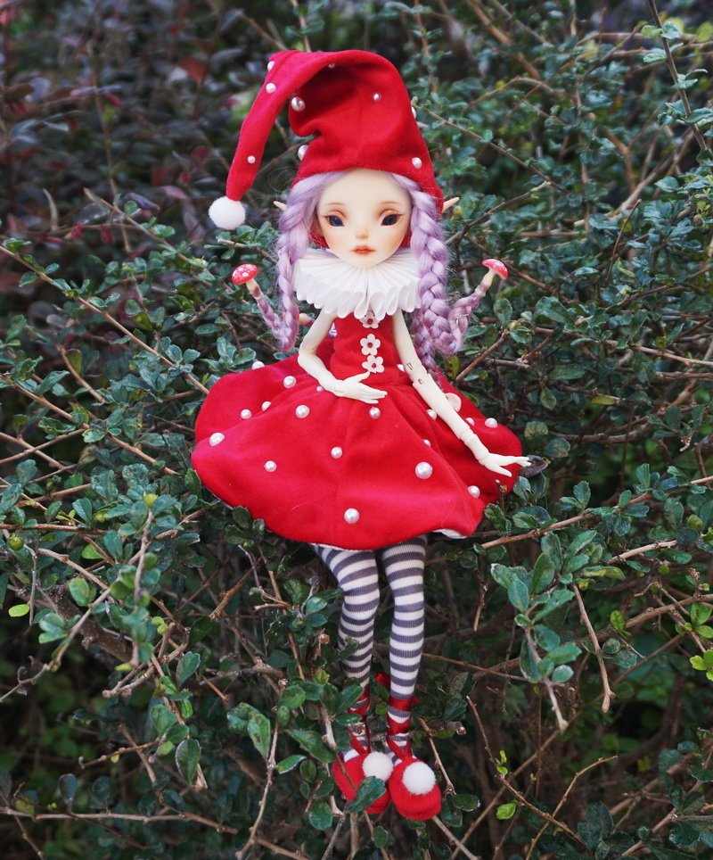 聖誕蘑菇小妖精