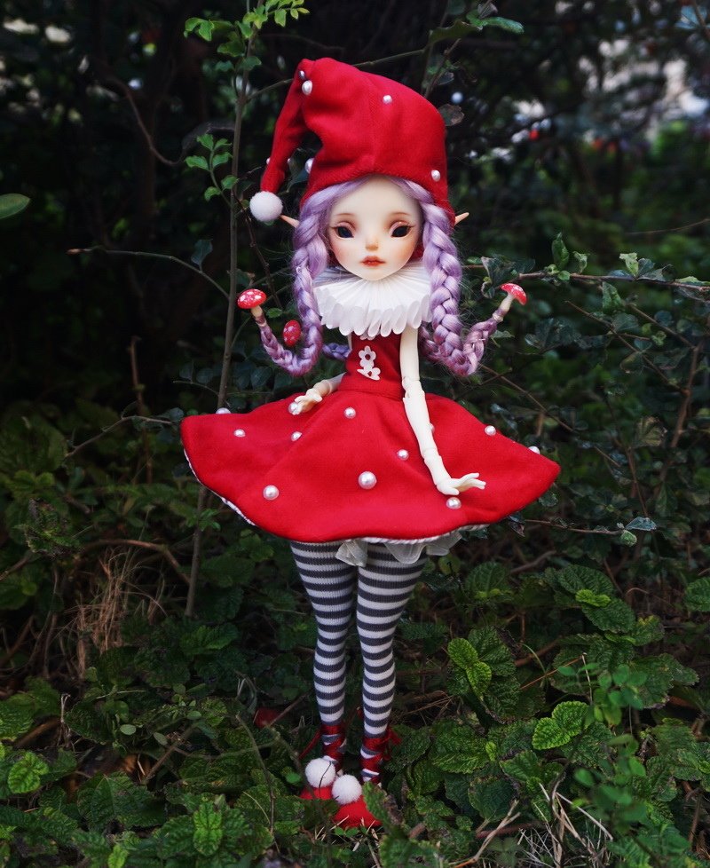 聖誕蘑菇小妖精
