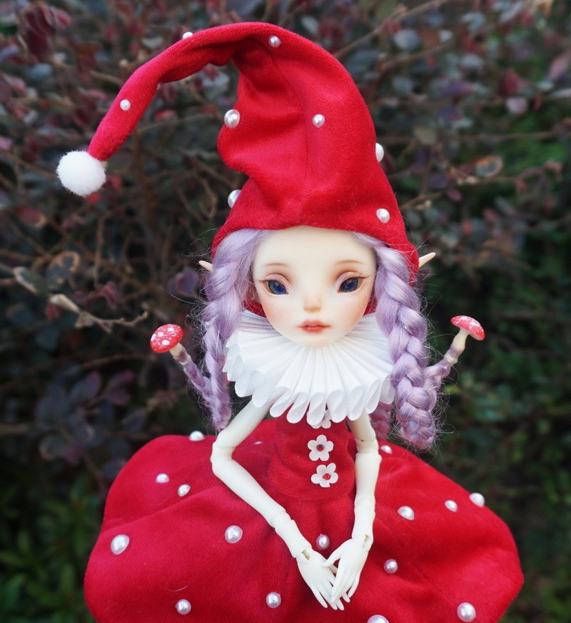 聖誕蘑菇小妖精