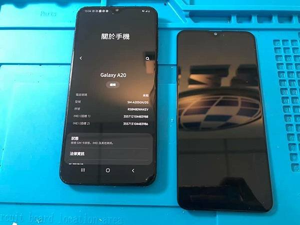 Samsung A20摔機不顯示.jpg