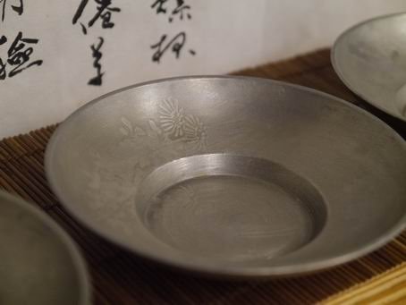 Z2日本老錫杯托-3