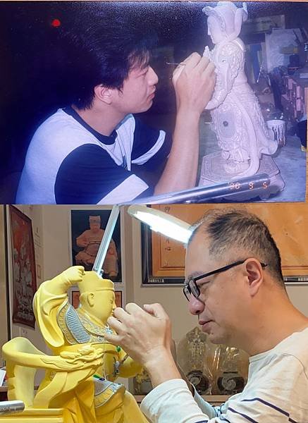 就這樣 同一個動作 持續了30幾年 工藝 是歲月累積的經驗 