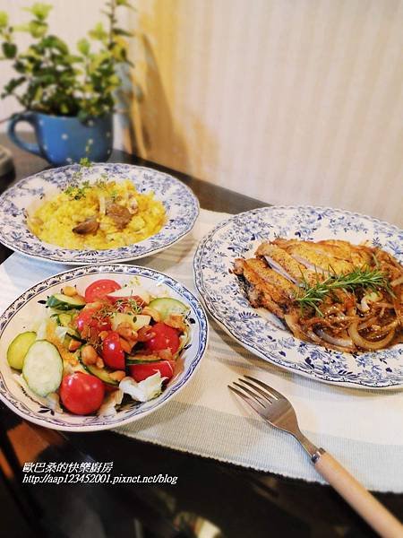 邀稿~歐風田園餐【南瓜燉飯】