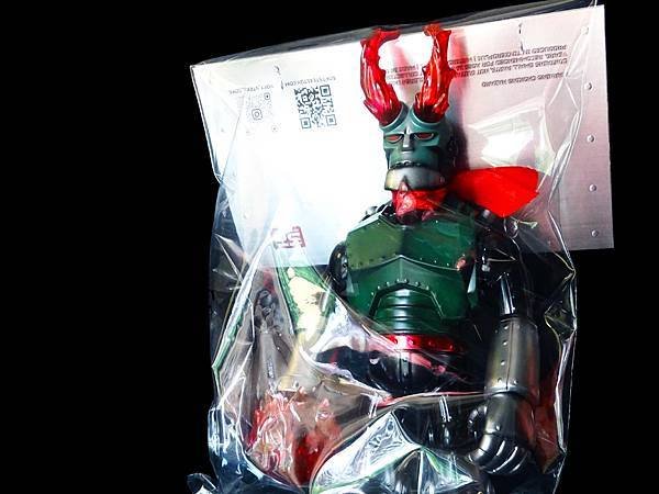 2023年 地獄ライダー 1号  ソフトスチール   ( 高さ約 24 cm ) HELLBOT 地獄ライダー 地獄騎士 1號 地獄機甲 系列 SOFT STEEL  H