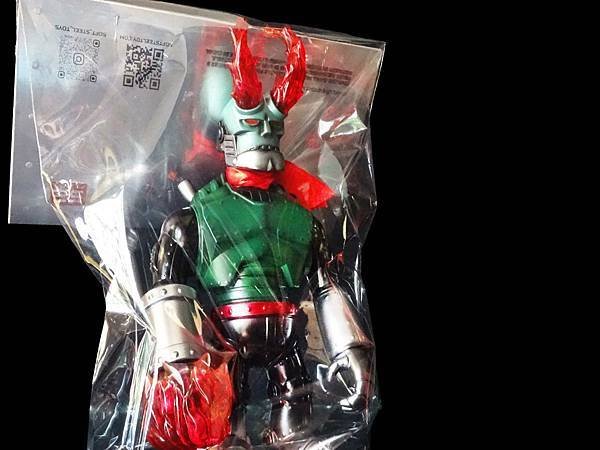 2023年 地獄ライダー 1号  ソフトスチール   ( 高さ約 24 cm ) HELLBOT 地獄ライダー 地獄騎士 1號 地獄機甲 系列 SOFT STEEL  H