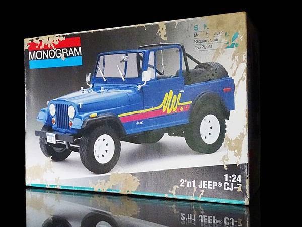 1993年 1/24 ジープ CJ-7 モノグラム 2’n