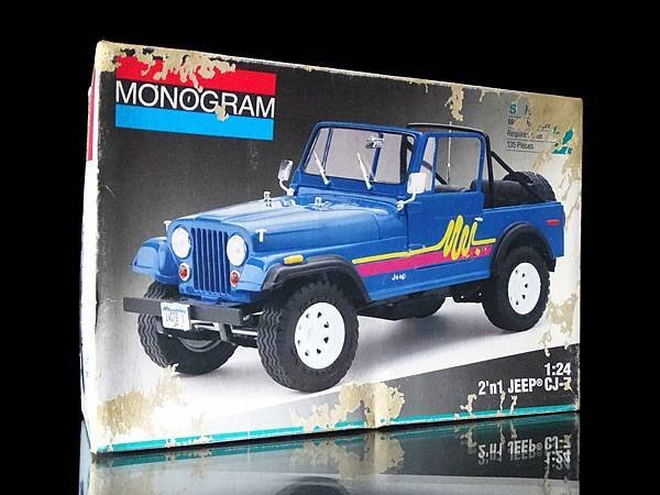 1993年 1/24 ジープ CJ-7 モノグラム 2’n