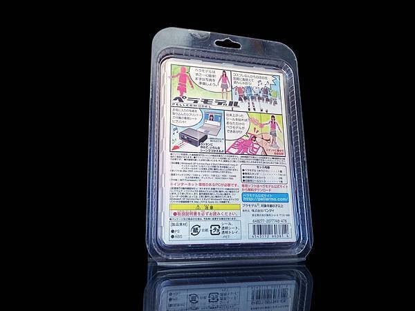2009年 ペラモデル  スカート-M ライトピンク ( 高さ約 8 cm )  桌上解憂品 可動立牌人形 女性 裙裝 粉色 VER.  轉印紙 轉印貼紙   可將心愛女