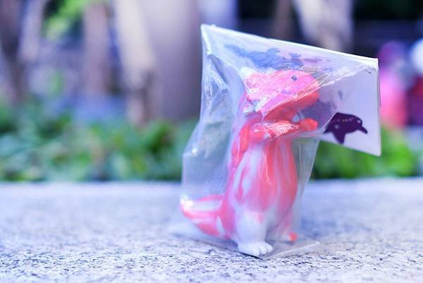 2016年 山椒魚怪獣 バイロン  ソフビ マーブル グレー