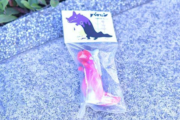 2016年 山椒魚怪獣 バイロン  ソフビ マーブル グレー