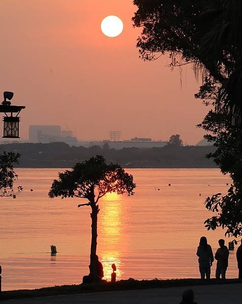 為天地寫日記(淡水夕陽)(2023.12.08)