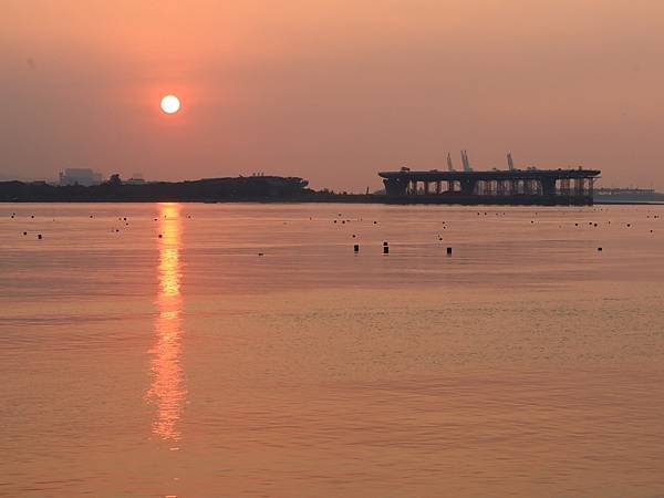 為天地寫日記(淡水夕陽)(2023.12.08)