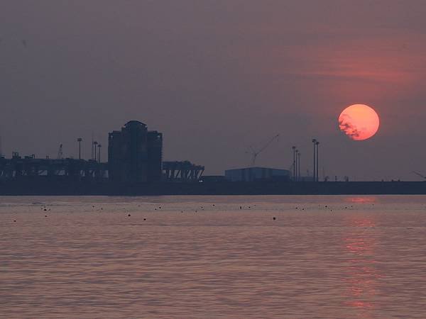 為天地寫日記(淡水夕陽)(2023.12.08)