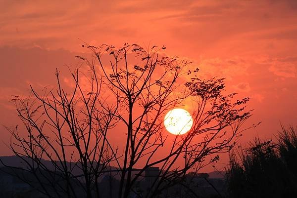 為天地寫日記(淡水夕陽)(2024.01.01)