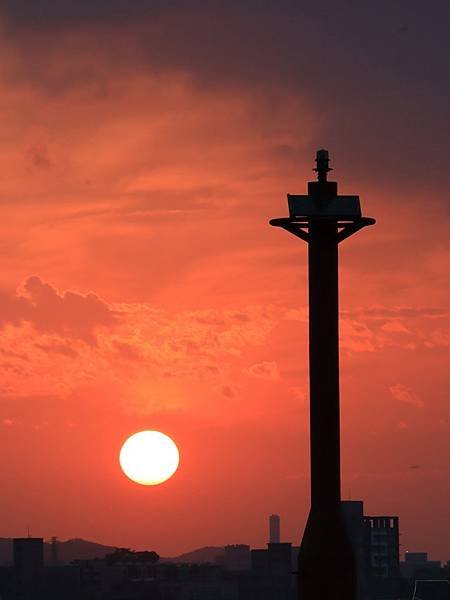 為天地寫日記(淡水夕陽)(2024.01.01)