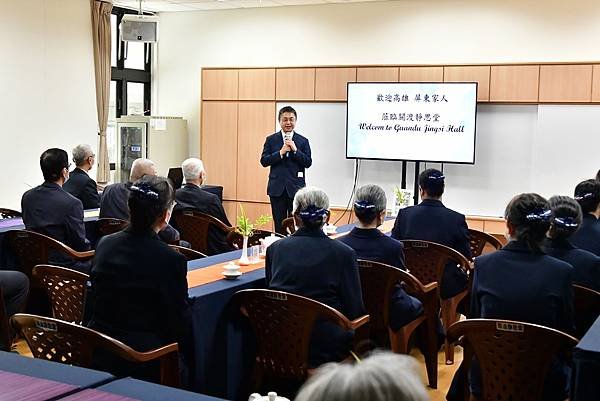 參訪款待與分享(苗栗環保志工、慈大總務團、高僧傳叢書發行感恩