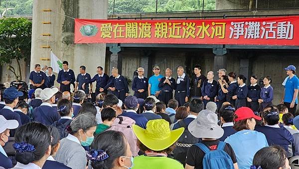 關渡橋下淡水河淨灘(2024.06.08)