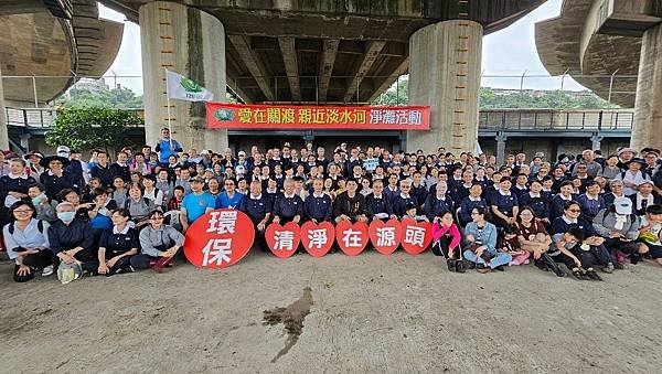 關渡橋下淡水河淨灘(2024.06.08)