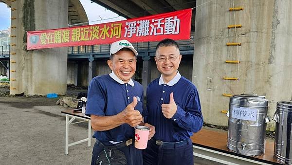 關渡橋下淡水河淨灘(2024.06.08)