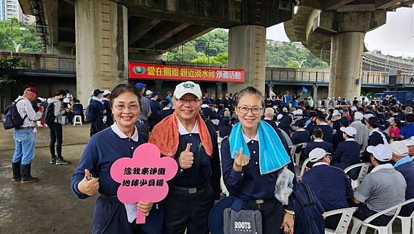 關渡橋下淡水河淨灘(2024.06.08)