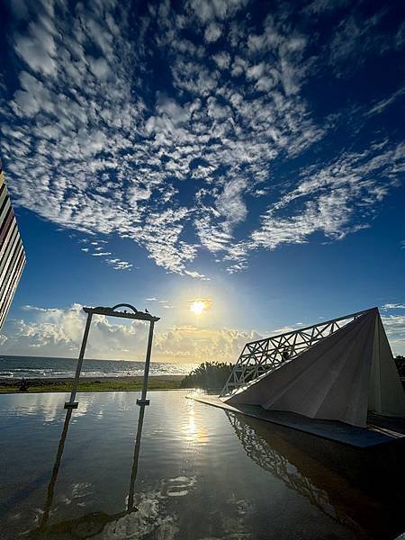 為天地寫日記(高雄旗津彩虹教堂、夕陽)(2024.07.02