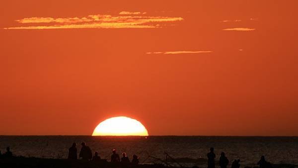 為天地寫日記(淡水沙崙夕陽)(2024.09.29)