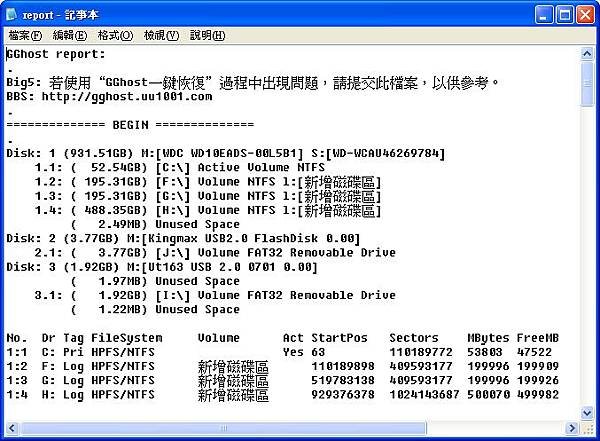 GGHOST 2009 (繁中) 一鍵備份還原~16