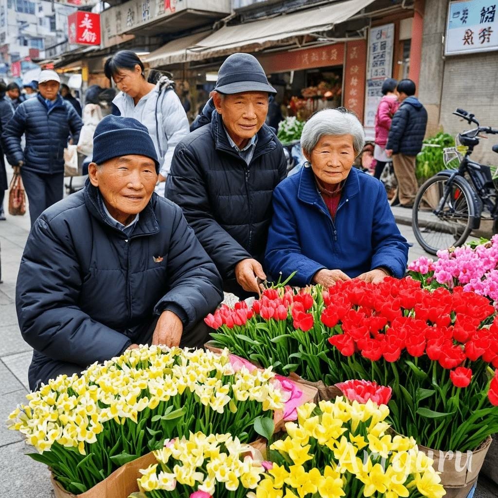 [分享]東區真不景氣，一束花才90元台幣！ #台北東區