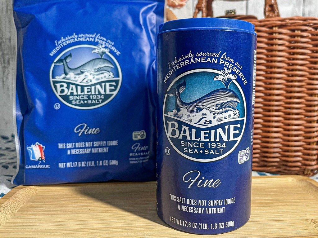 La Baleine 鯨魚牌細海鹽。來自法國的100%純粹海