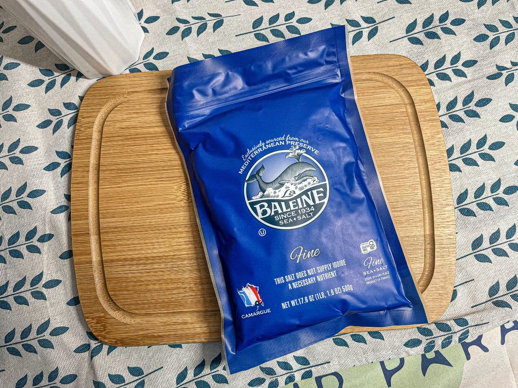 La Baleine 鯨魚牌細海鹽。來自法國的100%純粹海