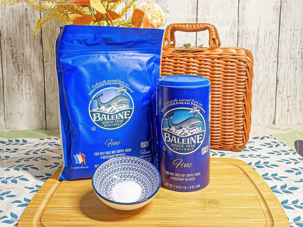 La Baleine 鯨魚牌細海鹽。來自法國的100%純粹海