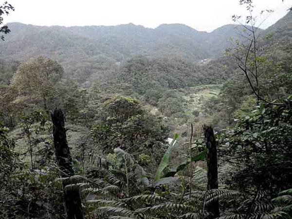 平溪番子坑古道山上鳥瞰