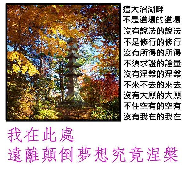 我在此處遠離顛倒夢想究竟涅槃.JPG