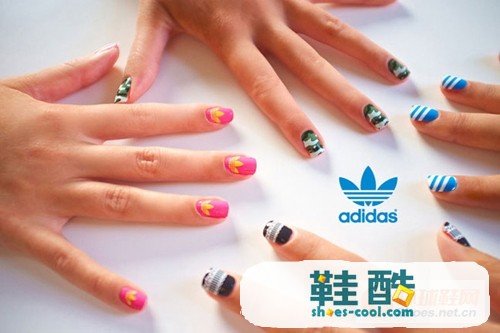 adidas美甲