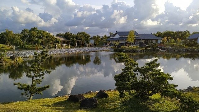 2019-08-02 17-44-14(001).jpg - 20190802_宜蘭_五結_綠舞國際觀光飯店_日式庭園