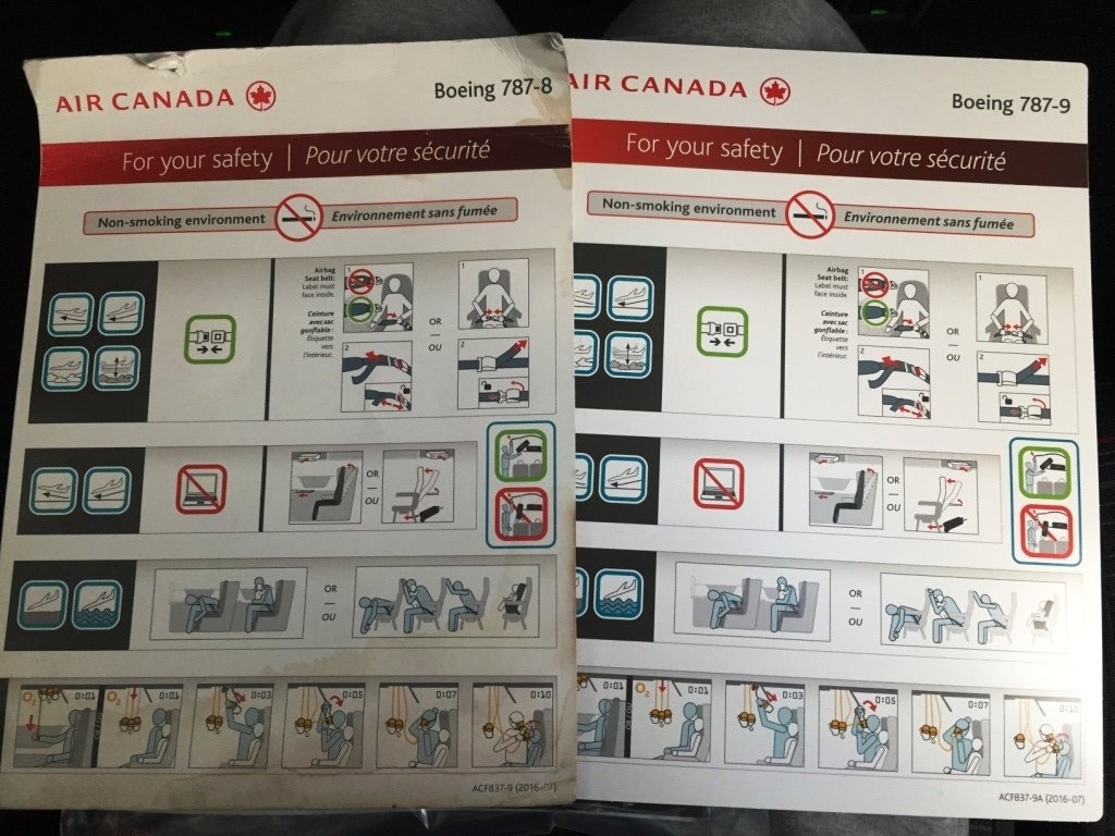 『加拿大航空/經濟艙』AC183 YYZ-YVR 極光楓葉版
