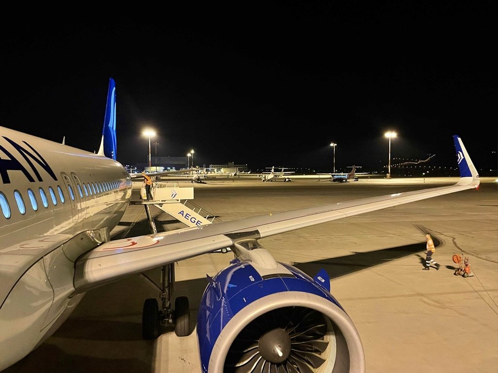 『愛琴海航空/商務艙』A3623/A3620 BRU-ATH