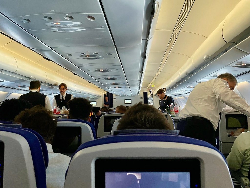 『德國漢莎航空/經濟艙』LH410 MUC-JFK 稀世珍寶