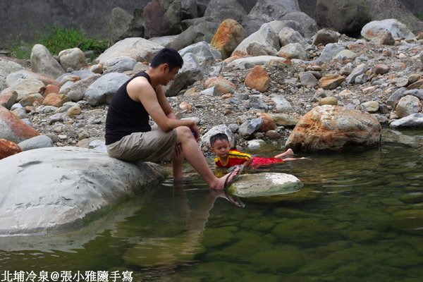 我會游泳了!